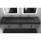 Castello Usa Nile 84-inch Gray Vanity Set with Black Top and Black Handles CB-MC-84G-BL-2053-BL - alternate 5